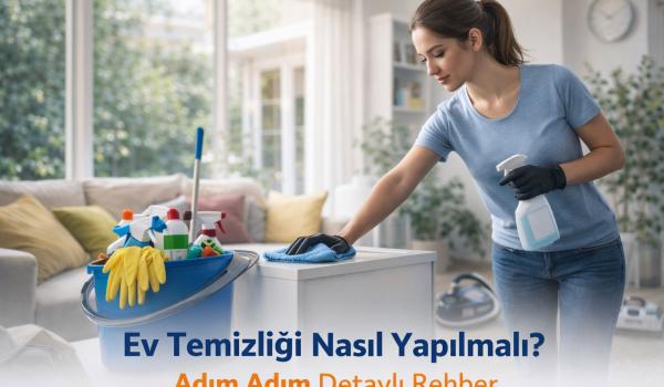 Ev Temizliği Nasıl Yapılmalı? Adım Adım Detaylı Rehber