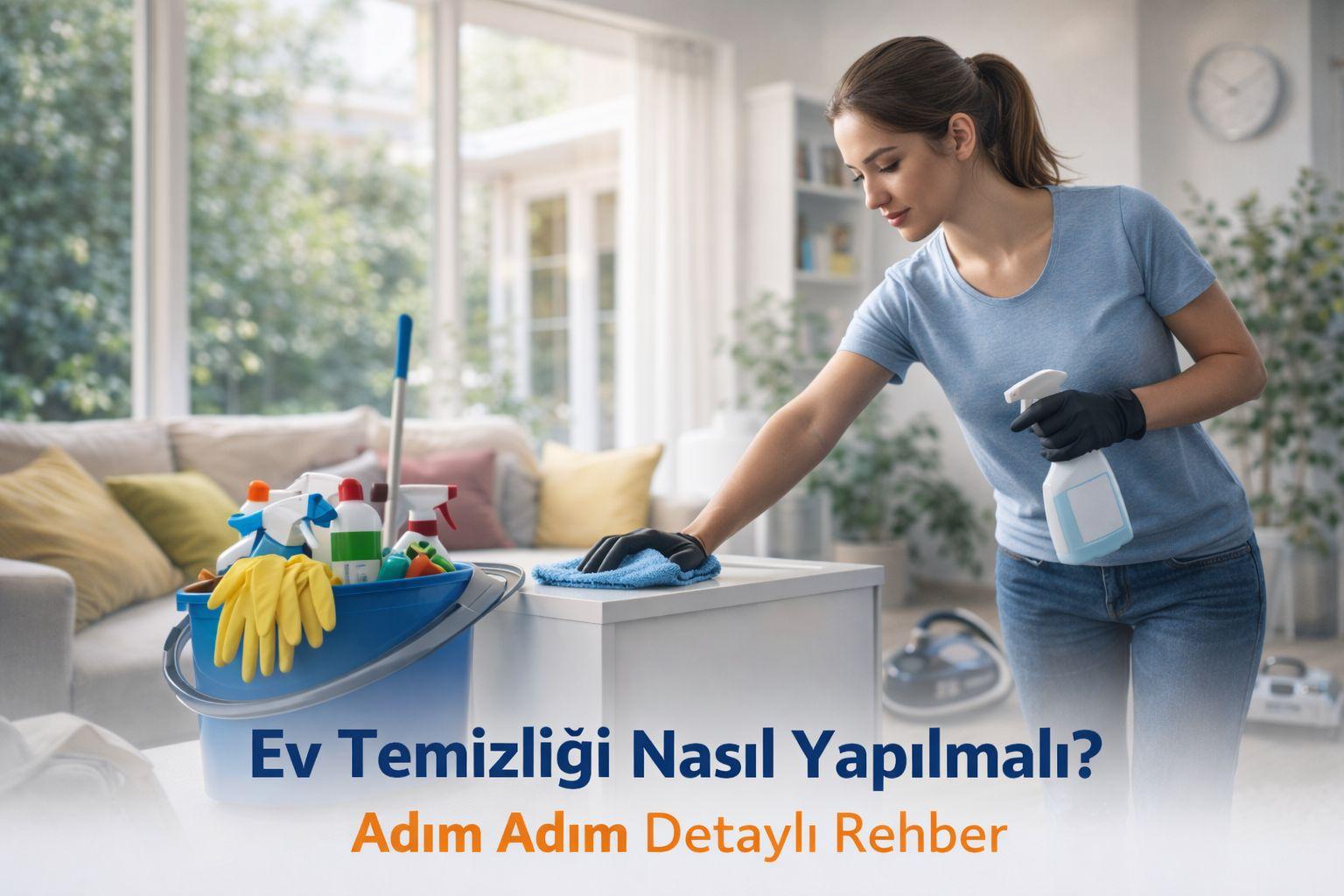 Ev Temizliği Nasıl Yapılmalı? Adım Adım Detaylı Rehber
